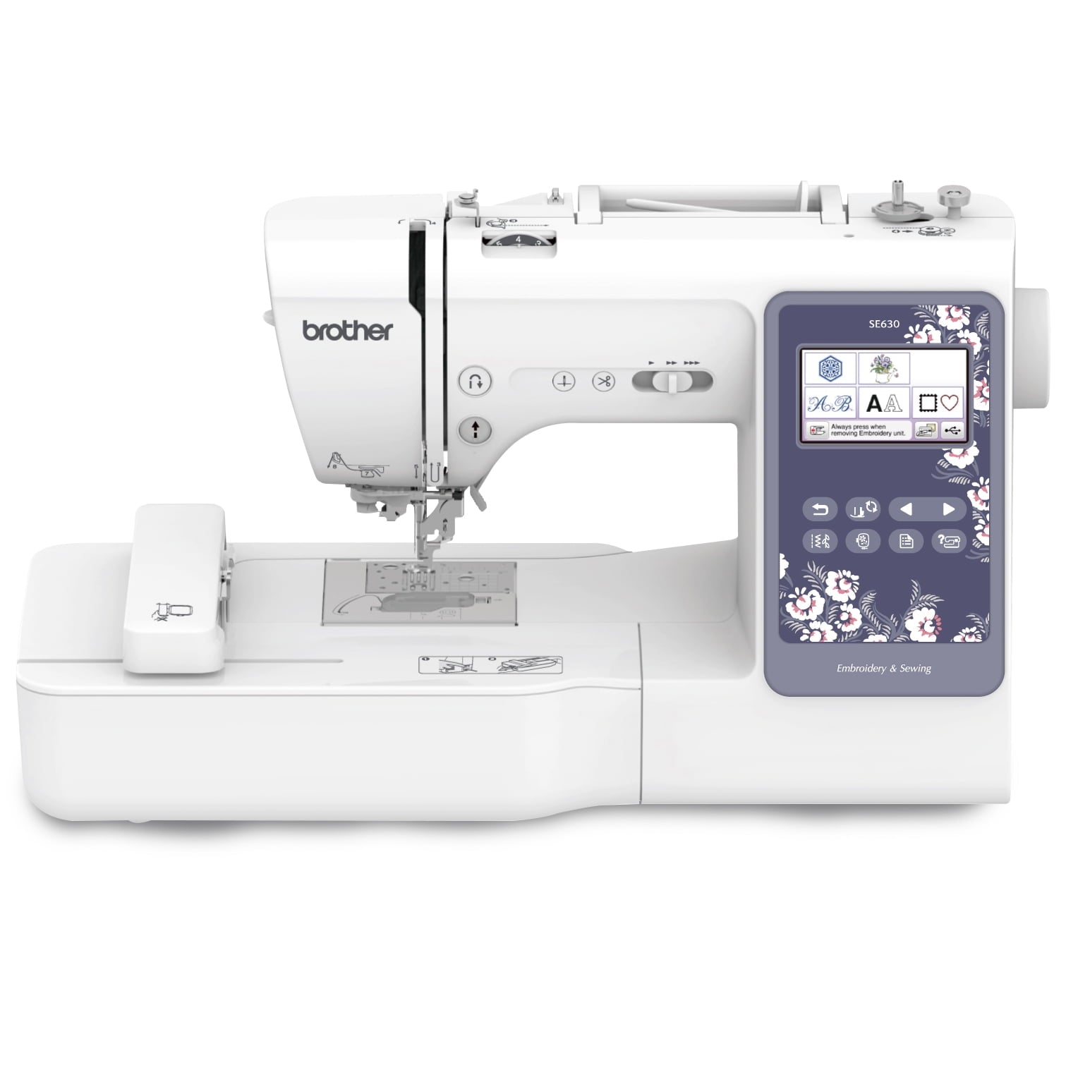 Brother SE630 Sewing and Embroidery Machine with 400 Downloadable Desi