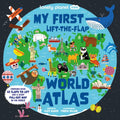 Lonely Planet Kids My First Lift-The-Flap World Atlas: Giant Pull Out Map Wow Factor Facts & Surprises Search & Find Games Beautiful & Engaging Illust - Board Book