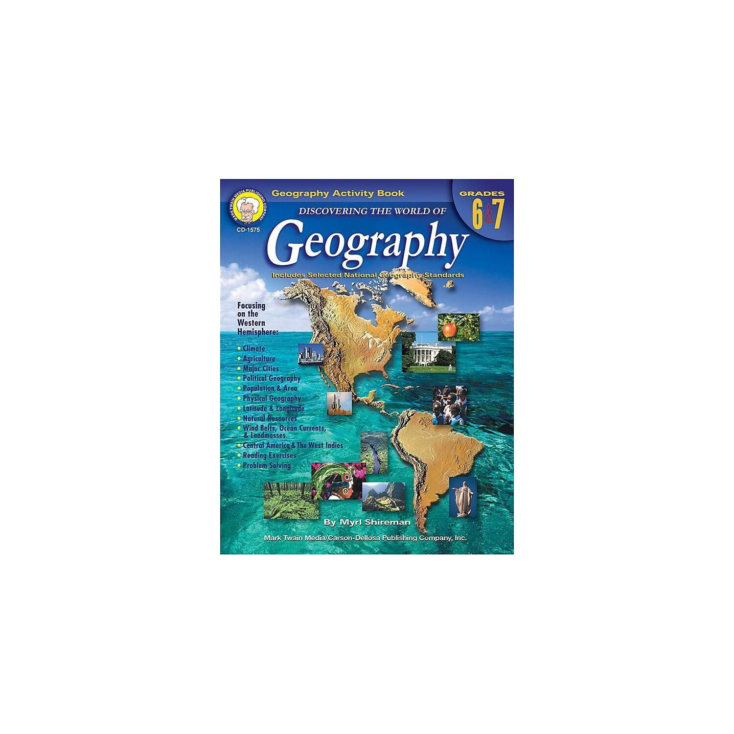 CARSON-DELLOSA Discovering the World of Geography Resource Book Grades