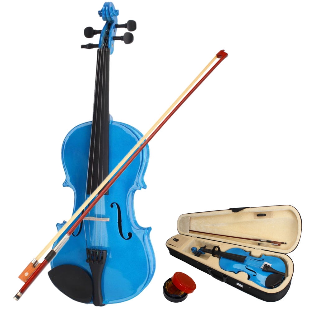 Canddidliike 1/2 Acoustic Violin Beginner Kits with Lightweight Case,