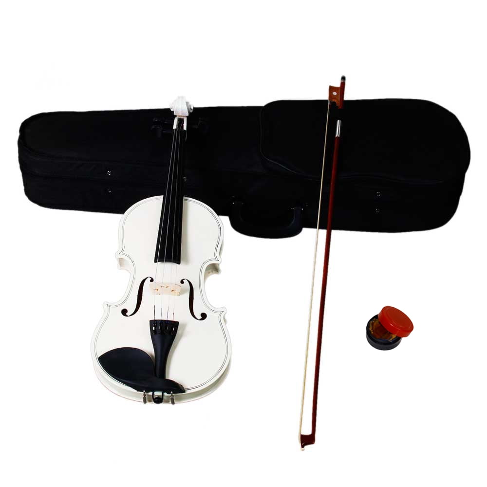 Canddidliike 1/2 Acoustic Violin Beginner Kits with Lightweight Case,