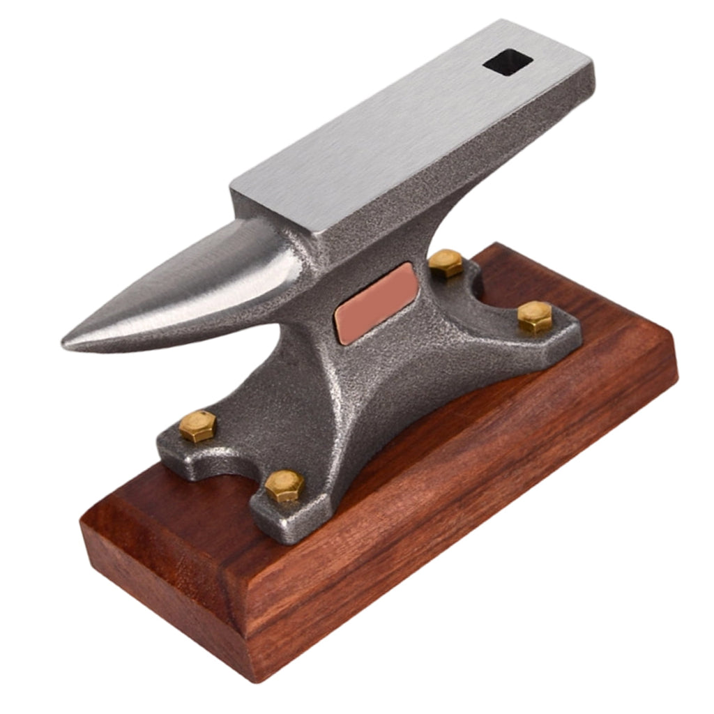 Carbon Steel Anvil Tool with Stable Base for Silversmithing, Blacksmit