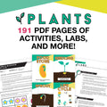 Carson Dellosa In a Flash: Plants Flash Drive (191 pages and 2 ebooks)