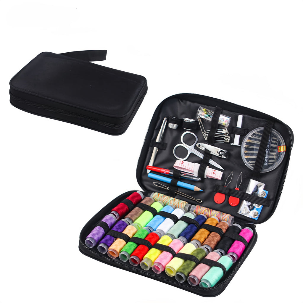 Charcrocsm Sewing Kit, Sewing Supplies with Thread, Needles, Scissors,