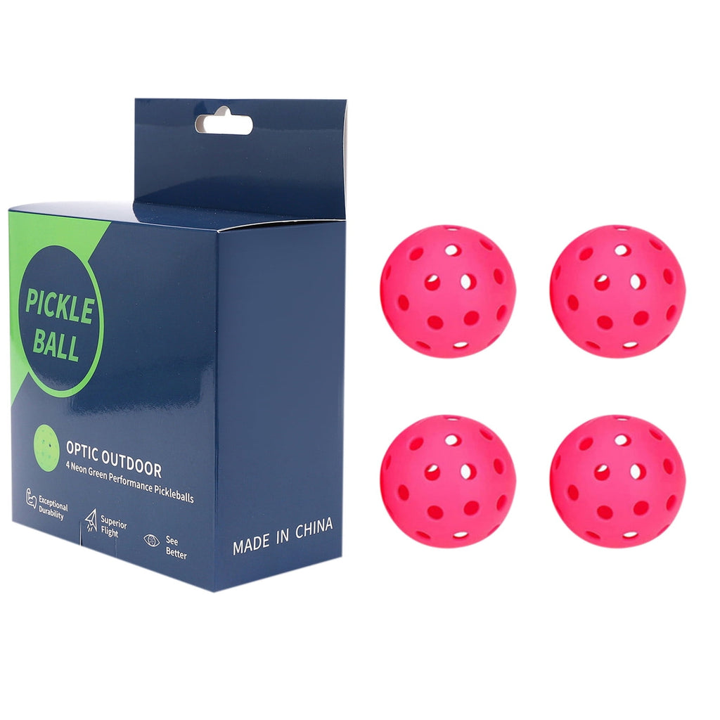 Clearance! Pickleball Balls, 40 Holes Pickleballs, High Bounce True Fl