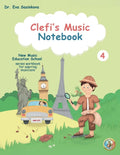 Clefi's Music Notebook 4: New Music Education School Series Workbook f