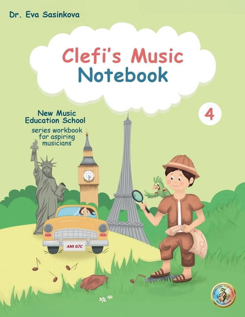 Clefi's Music Notebook 4: New Music Education School Series Workbook f