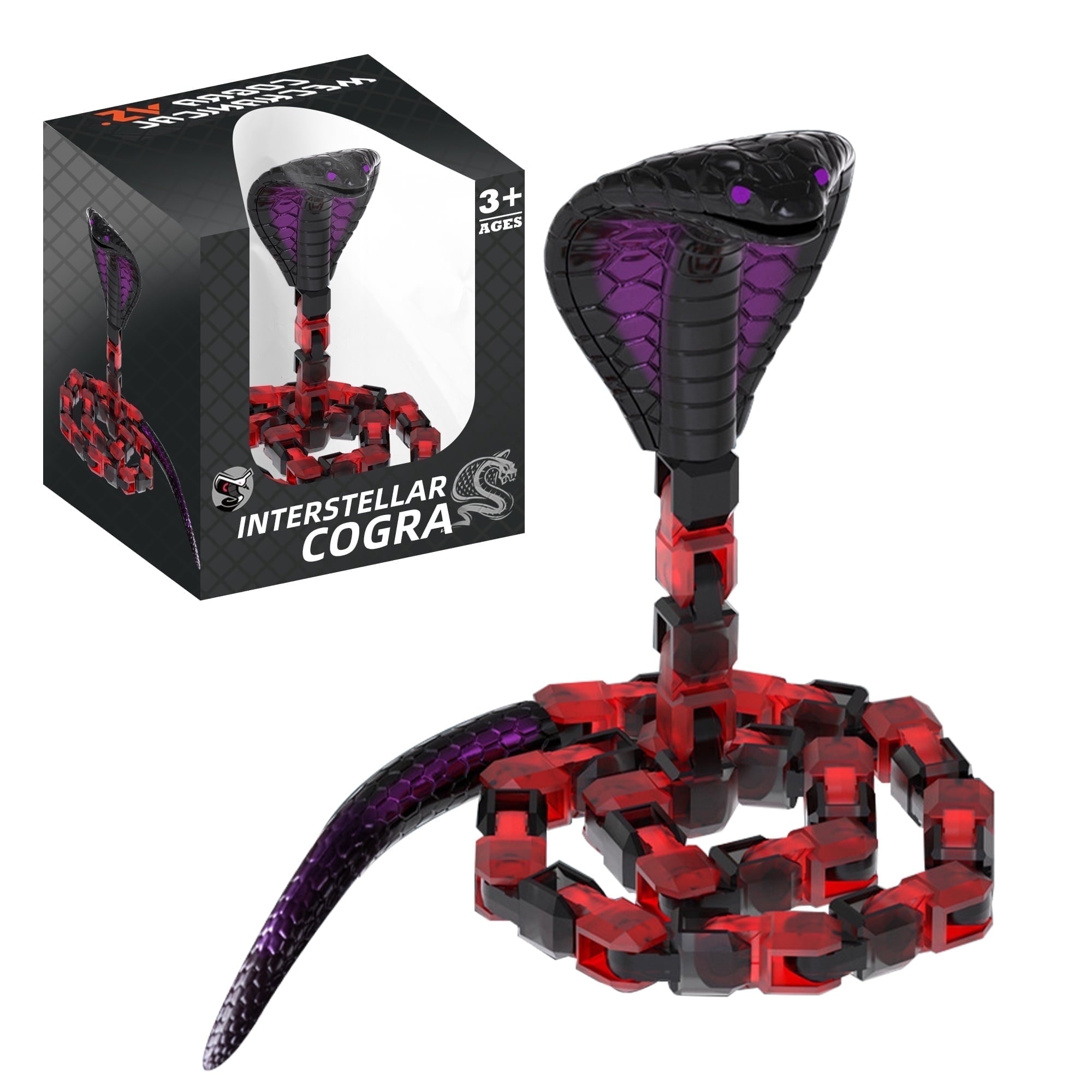 Cobra Fidget Block Toy