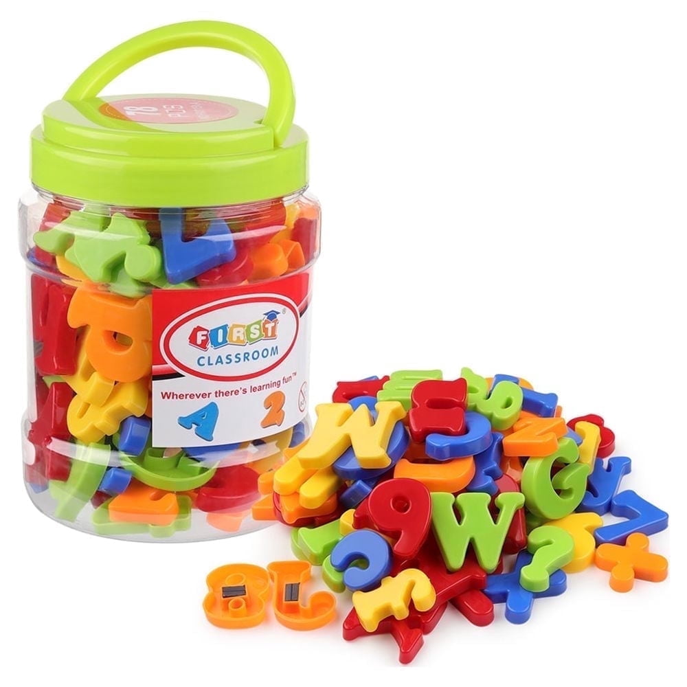 Coogam Magnetic Letters Numbers Alphabet Learning Toy Set of 78pcs for