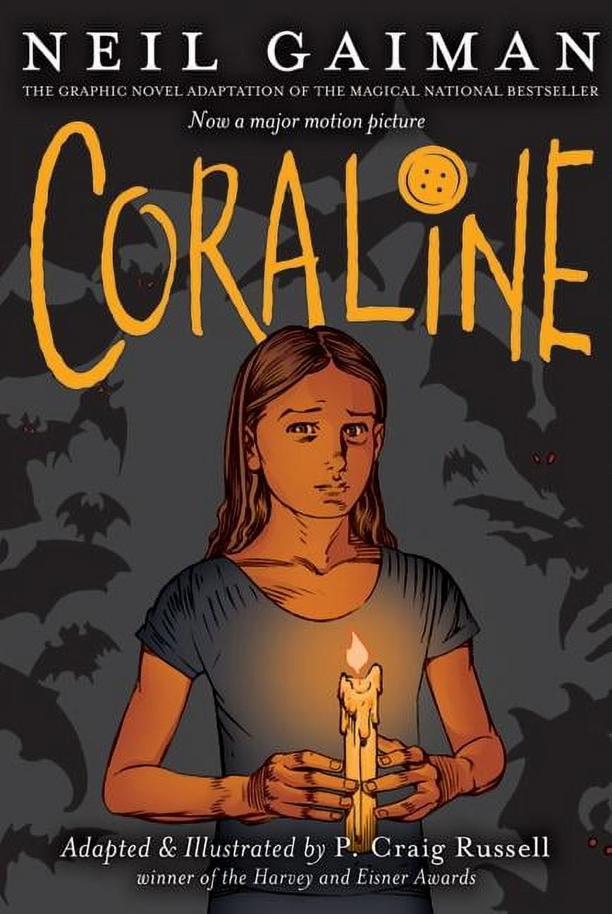 Coraline Graphic Novel: A Graphic Novel, (Paperback)