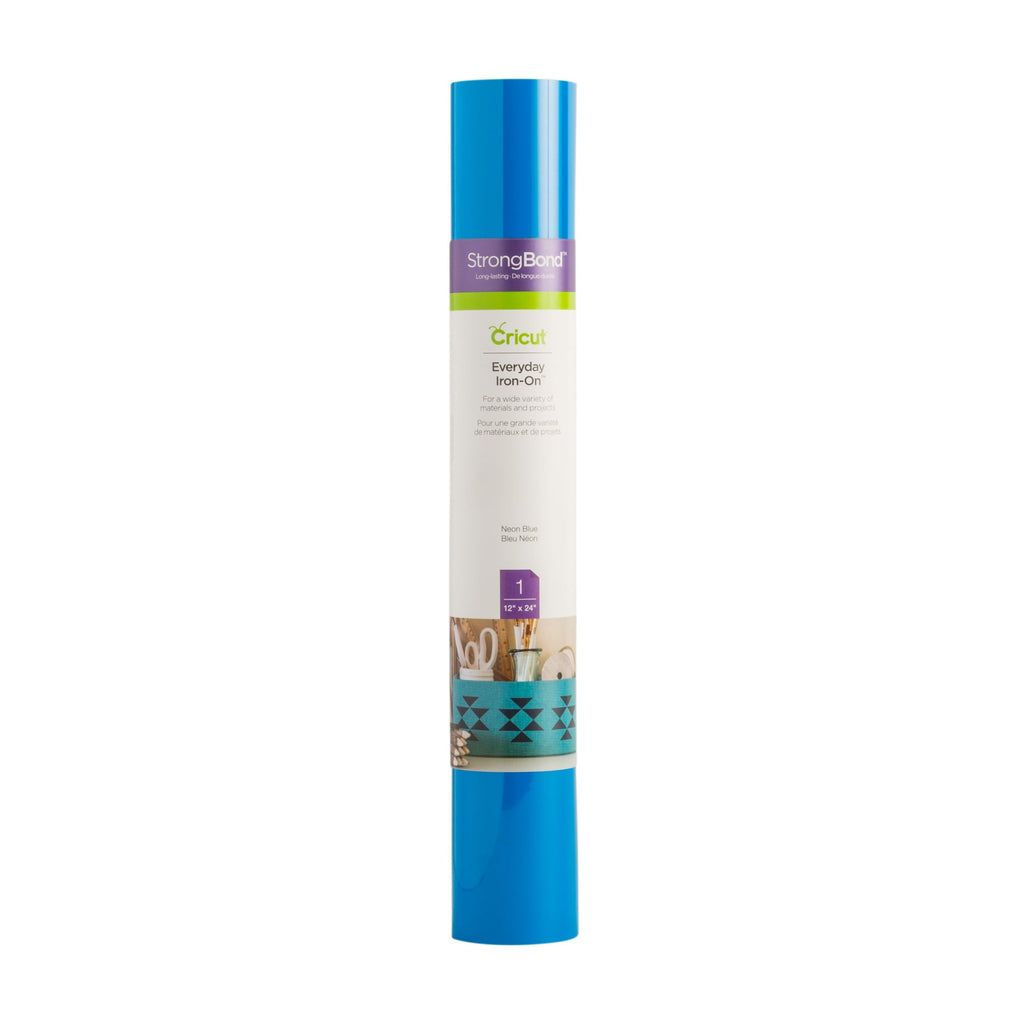 Cricut Iron-On (2 ft), Cornflower Blue, 12 x24, Roll