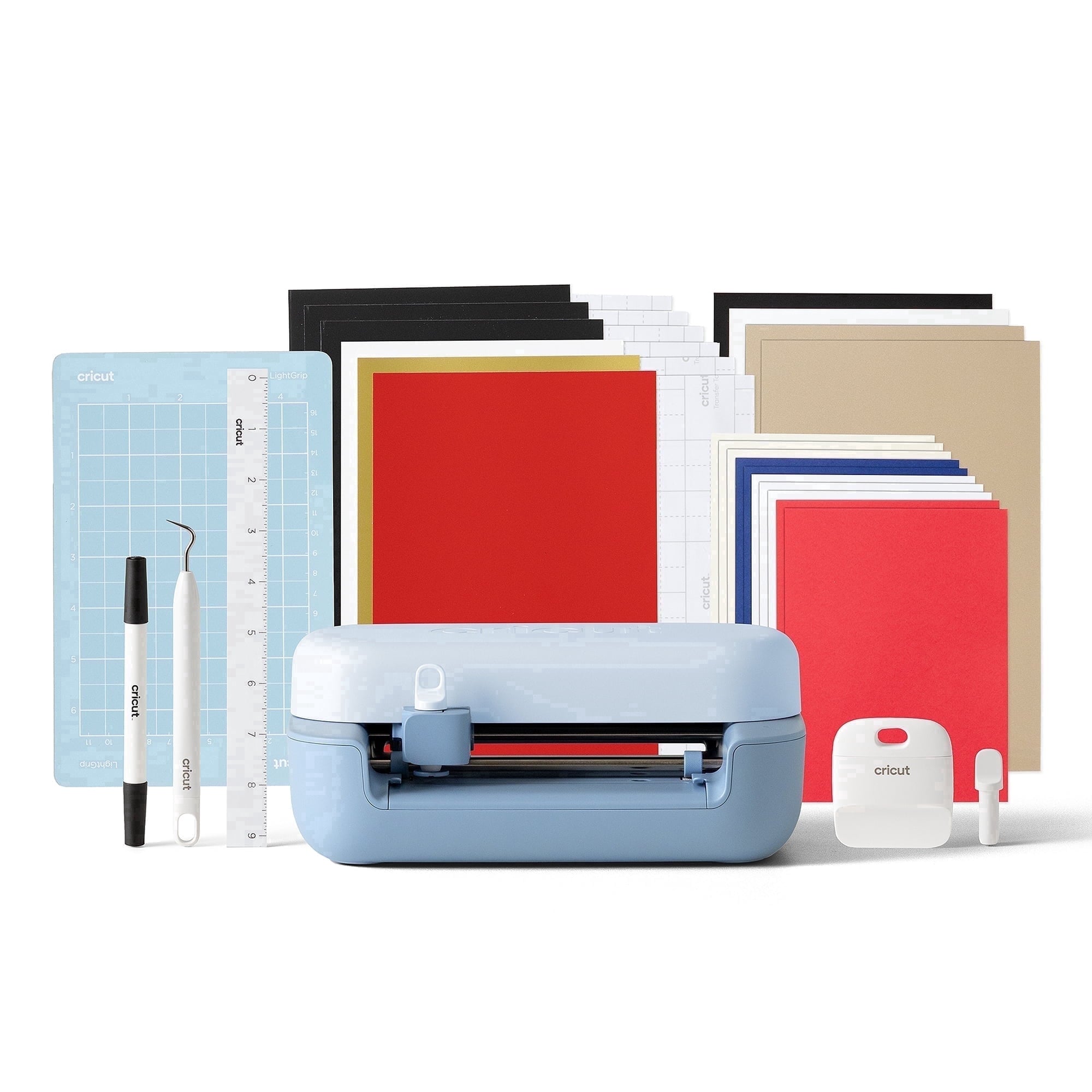 Cricut Joy 2 Starter Bundle, Blue - Portable Crafting Die-Cut Machine
