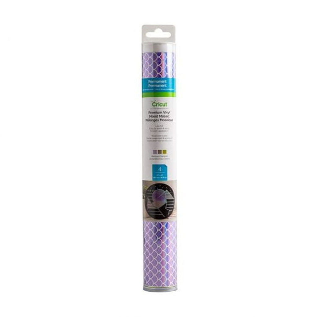 (2 pack) Cricut Premium Vinyl True Brushed Permanent, 12" x 48"