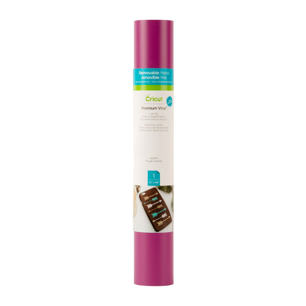Cricut® Premium Vinyl™ – Removable, Light Purple, 12" x 48"