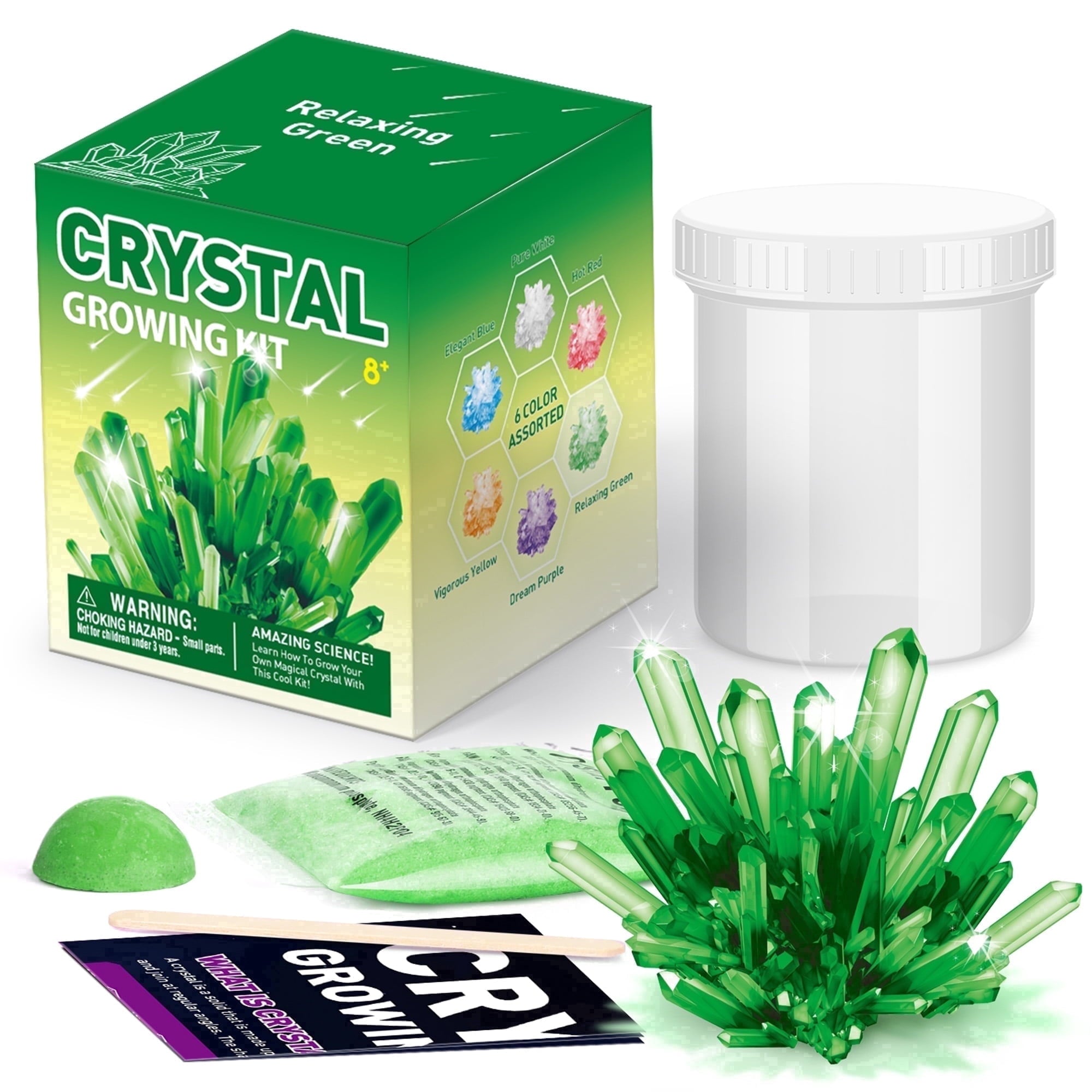 Piano Potato Crystal Growing Kit for Kids | Diy STEM Science Experimen