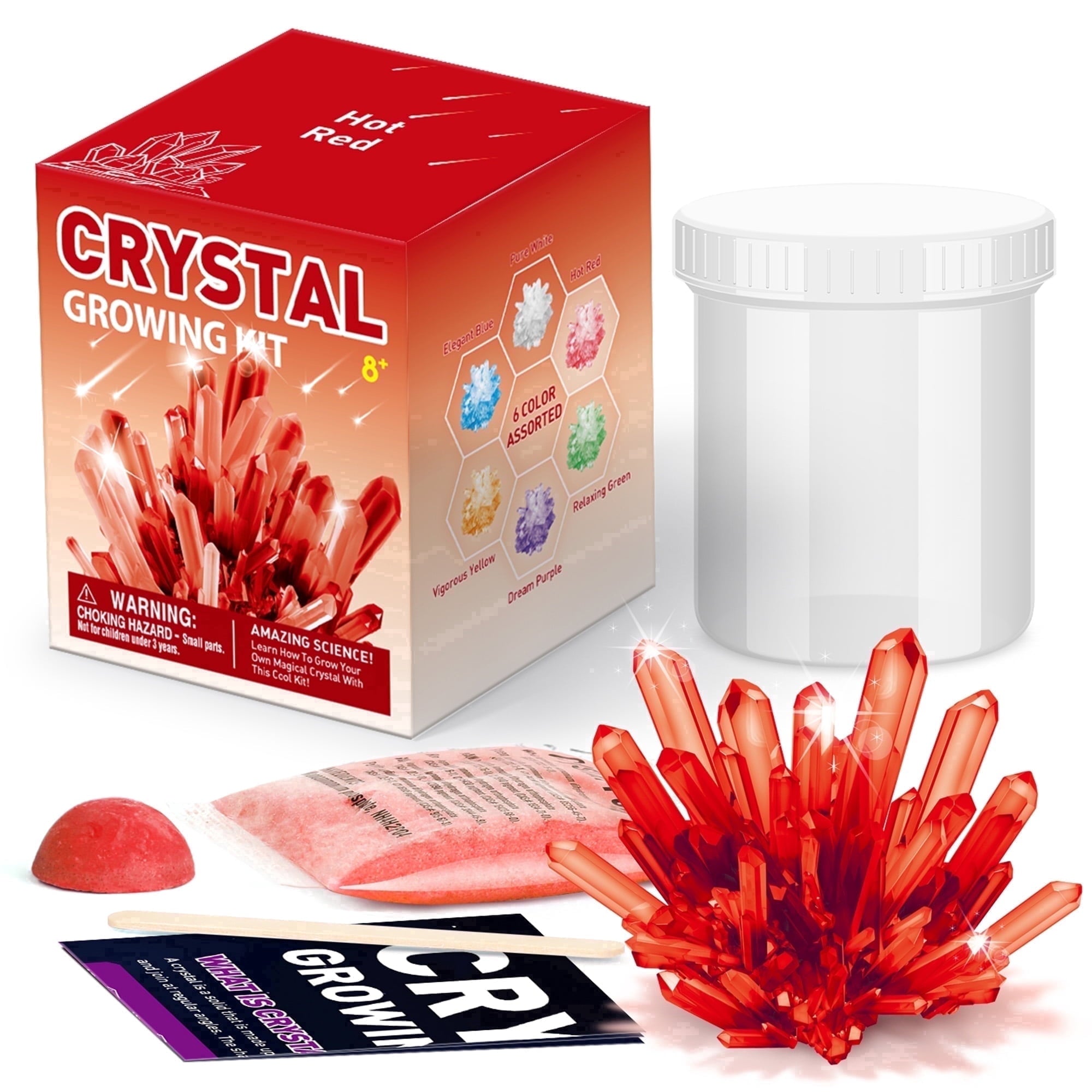 Piano Potato Crystal Growing Kit for Kids | Diy STEM Science Experimen