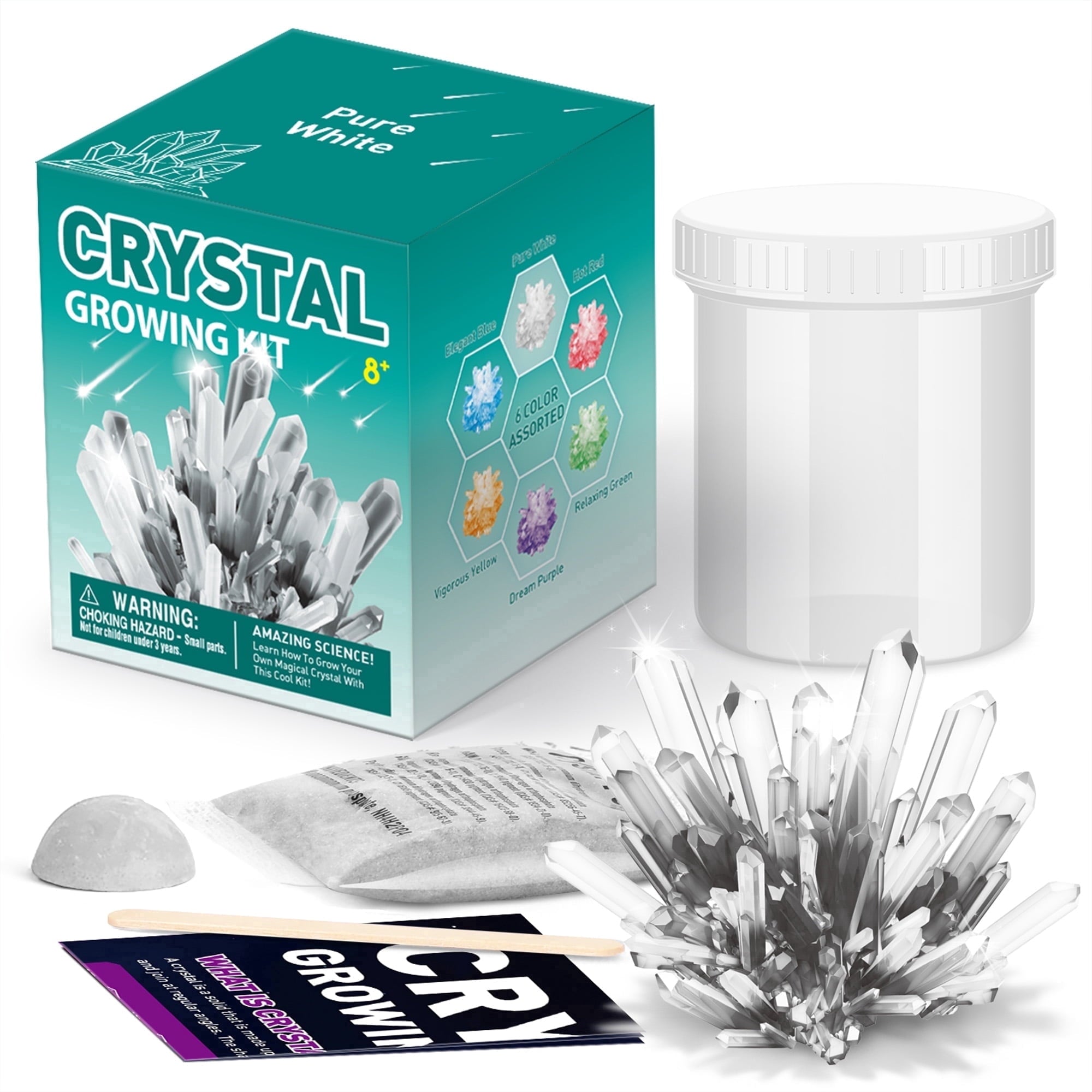 Piano Potato Crystal Growing Kit for Kids | Diy STEM Science Experimen