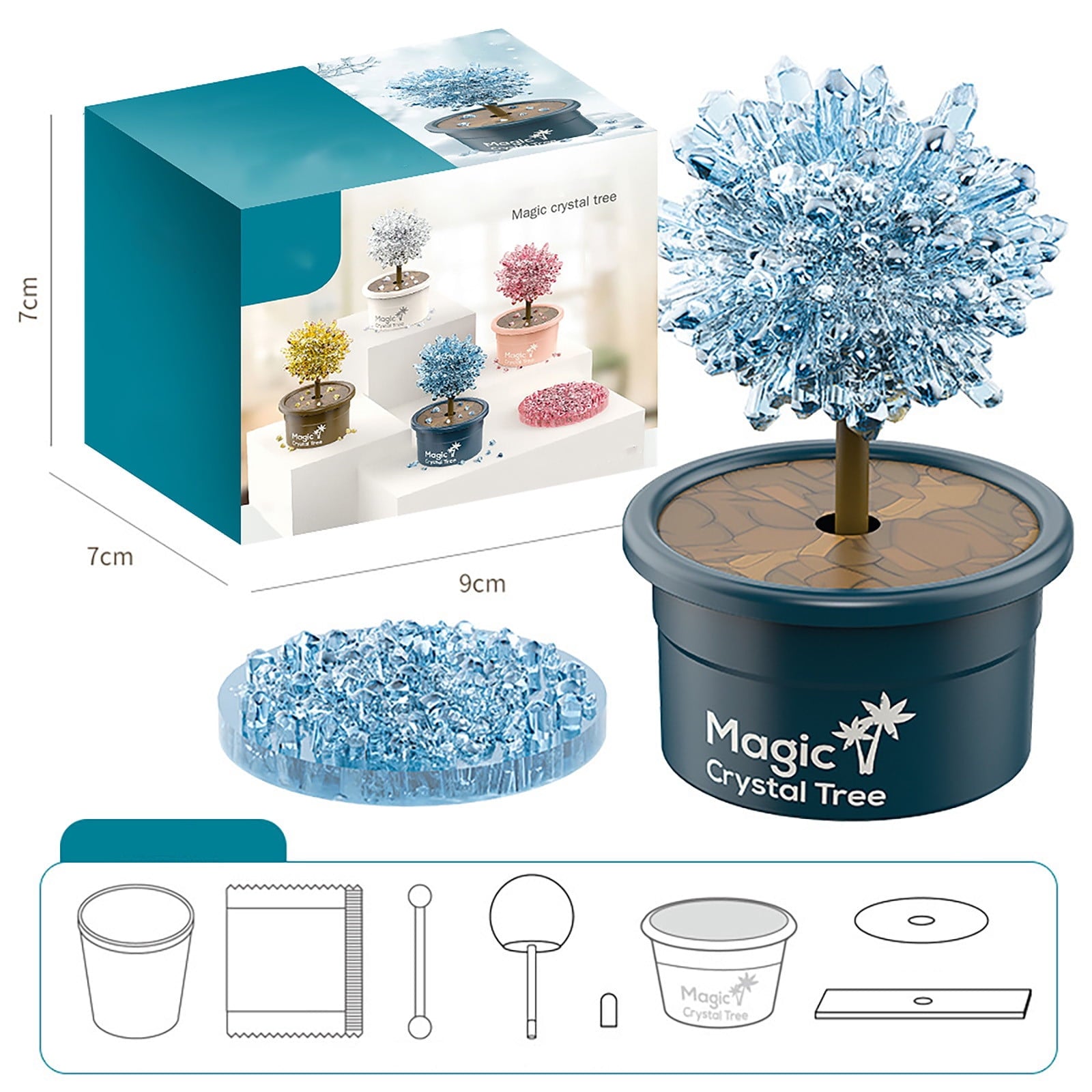 DIY Growing Kit Grow Trees in 24 Hours Educational Craft Kit with 1 co
