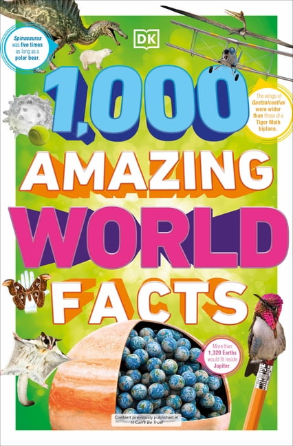 DK 1,000 Amazing Facts 1,000 Amazing World Facts, (Paperback)