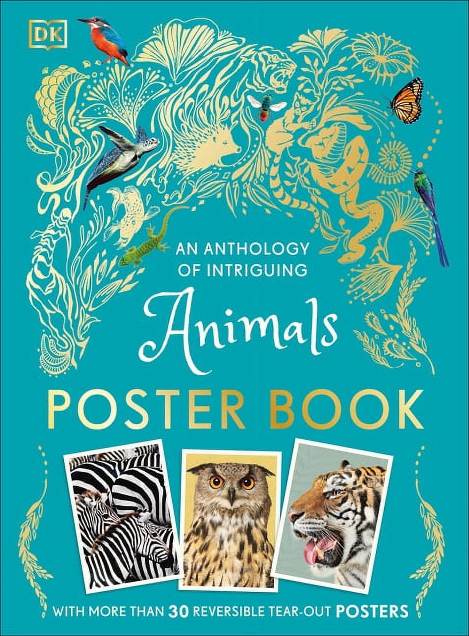 DK Children's Anthologies An Anthology of Intriguing Animals Poster Bo