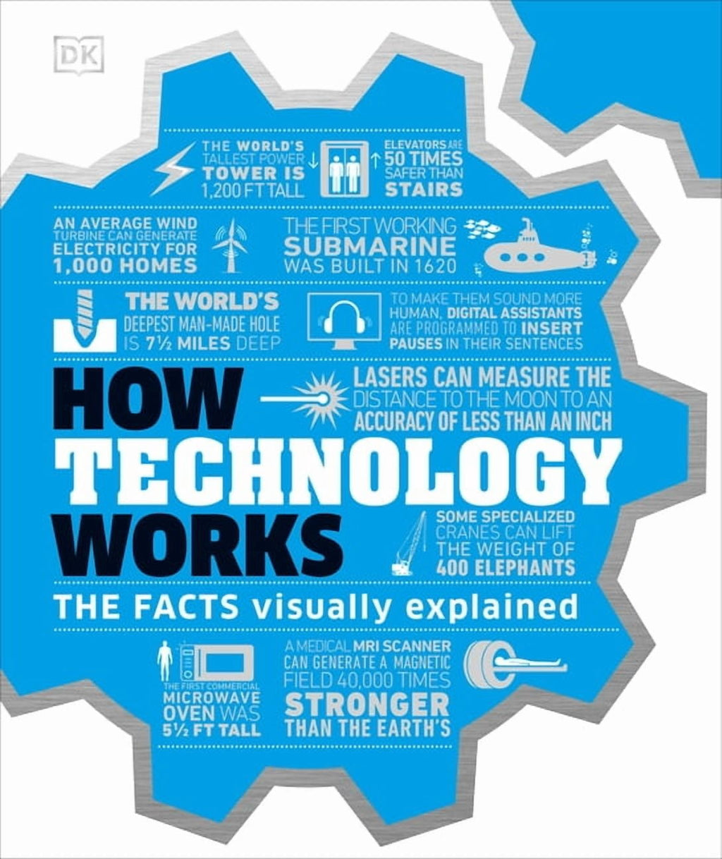DK How Stuff Works How Technology Works: The Facts Visually Explained,