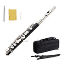 Dcenta Key of C Piccolo Flute with Polish Cloth Cleaning Stick Screwdr