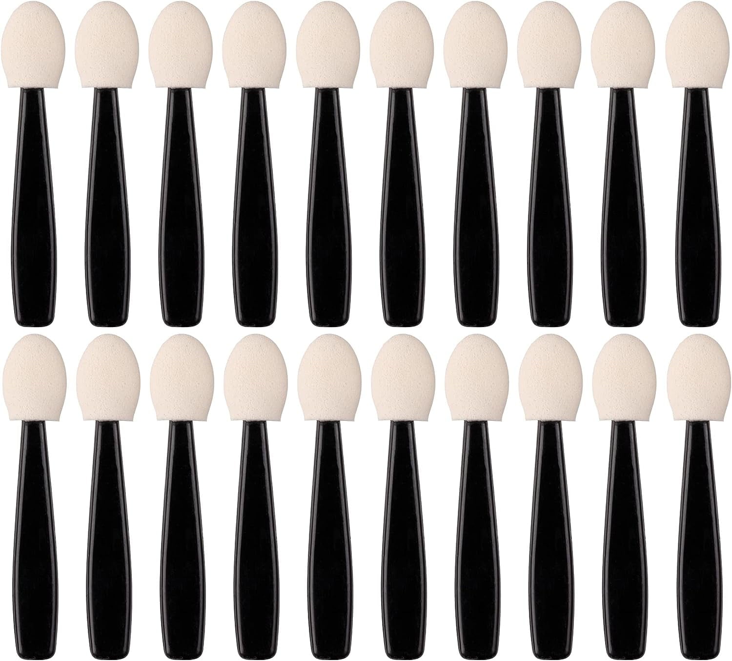 Disposable Oval Soft Sponge Eyeshadow Face Brushes Set Makeup Eye Shad