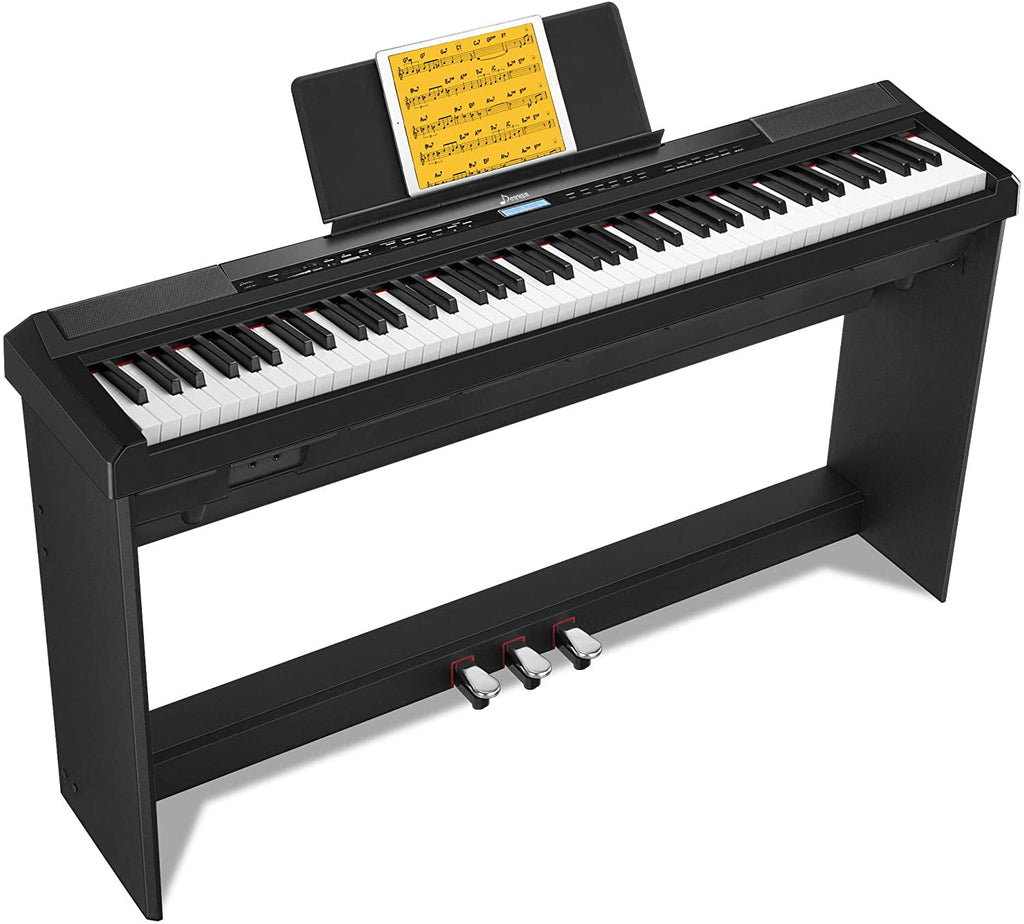 Donner DEP-20 Beginner Digital Piano 88 Keys Full Size Weighted Keyboa