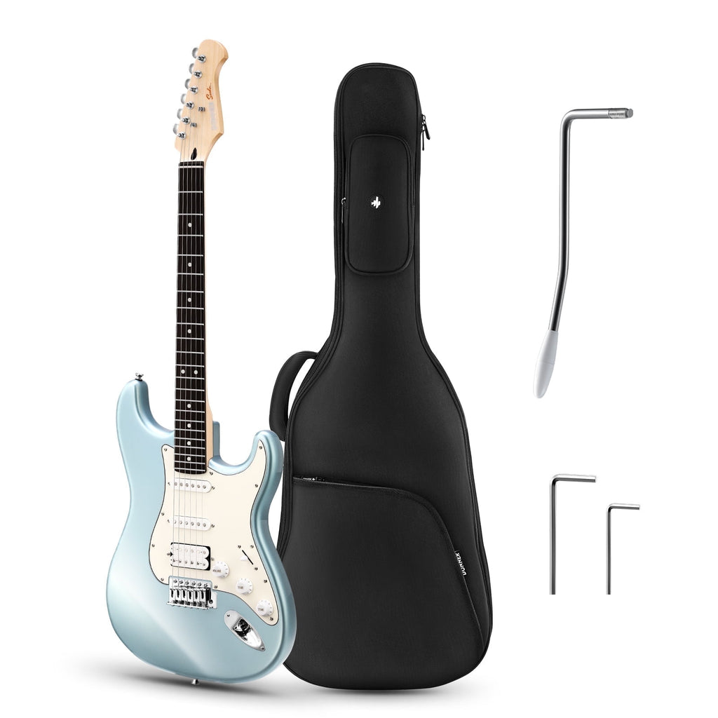 Donner Electric Guitar, 39" Beginner Electric Guitar HSS Pickup Coil S