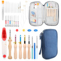 EEEkit 39pcs Punch Needle Embroidery Tools Set, Adjustable Punch Pen w