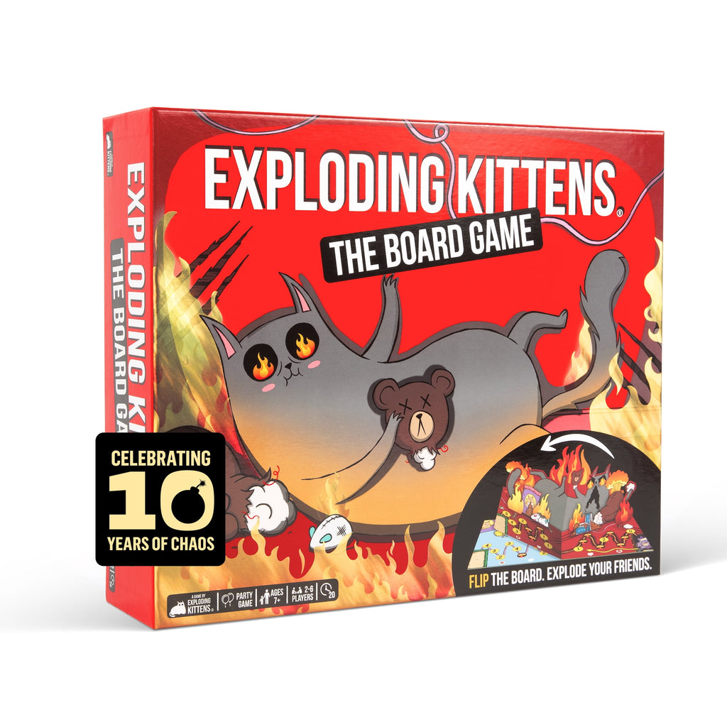 Exploding Kittens: The Board Game - The Action Packed Party Game to Ce