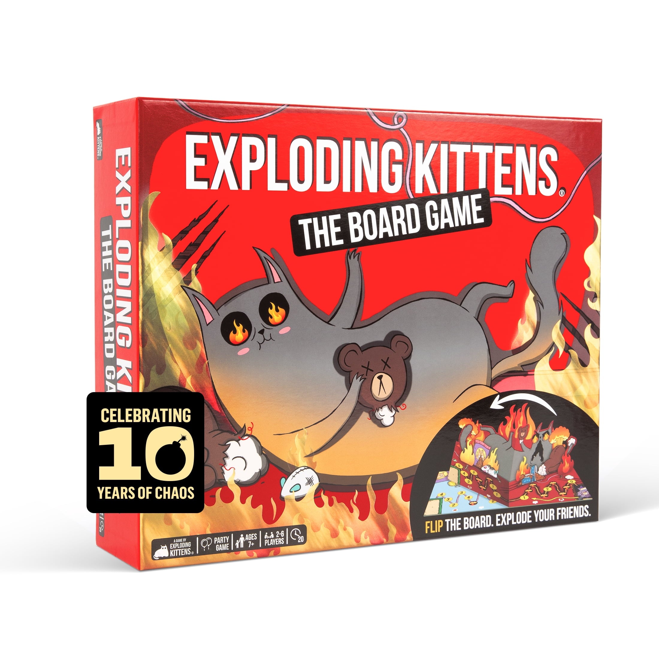 Exploding Kittens: The Board Game - The Action Packed Party Game to Ce