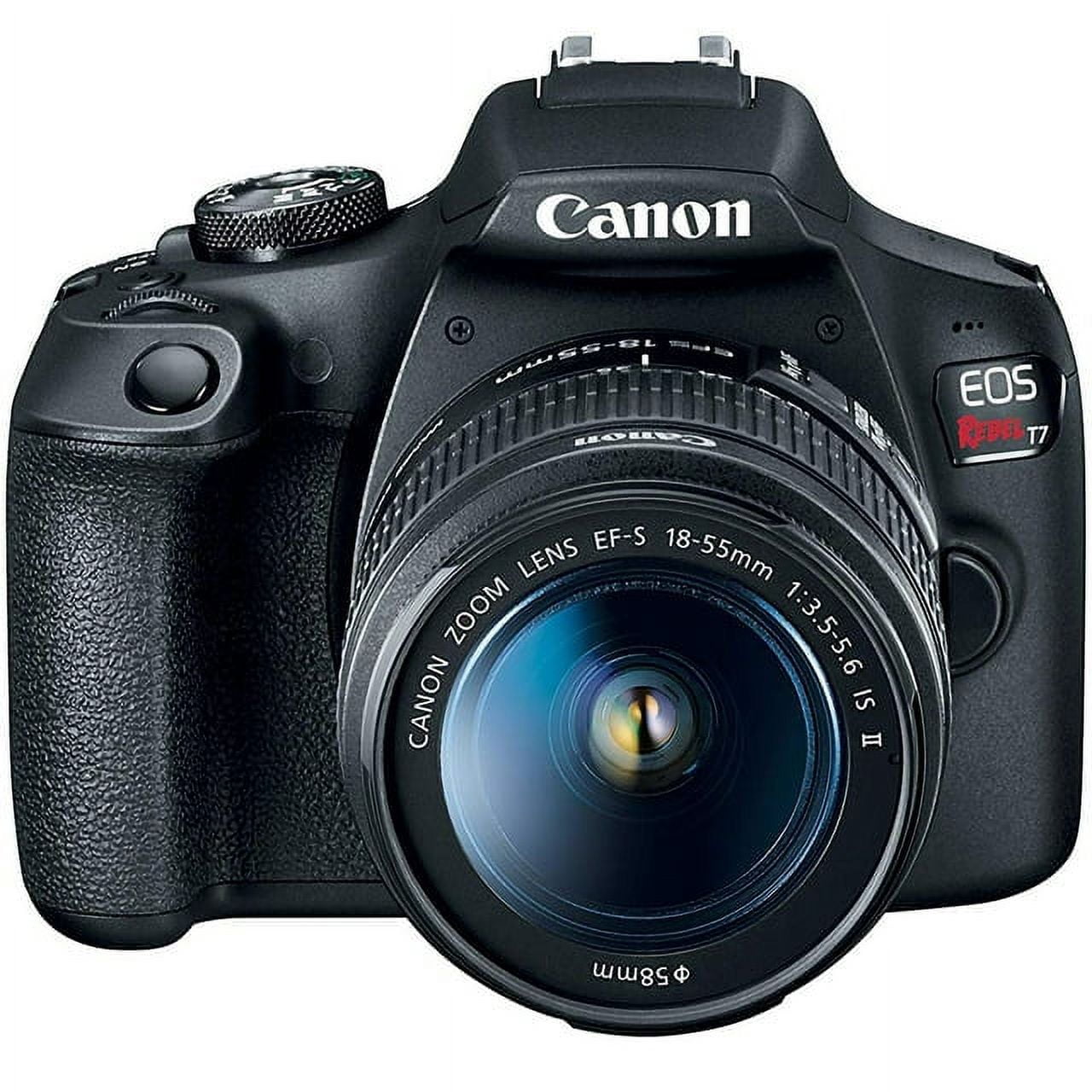 EOS Rebel T7 Digital SLR Camera with EF-S 18-55mm Lens, APS-C Sensor,