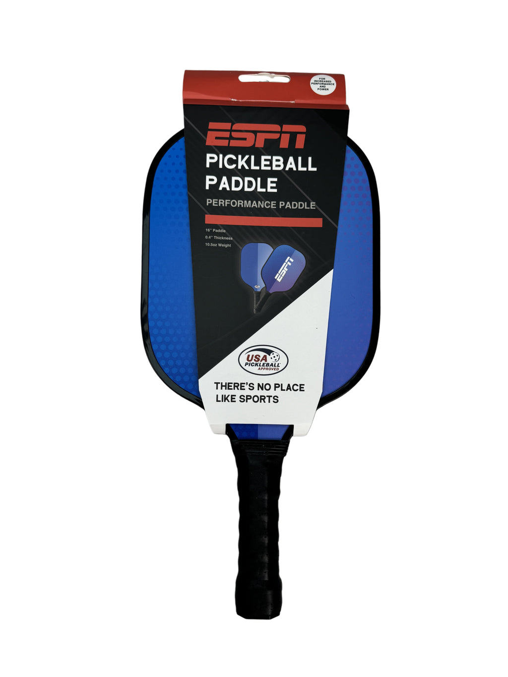 ESPN Wooden Performance Pickleball Paddle, Blue