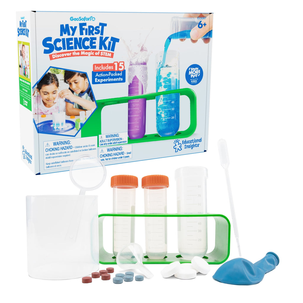 Educational Insights GeoSafari My First Science Kit, Science Toy, 28 P