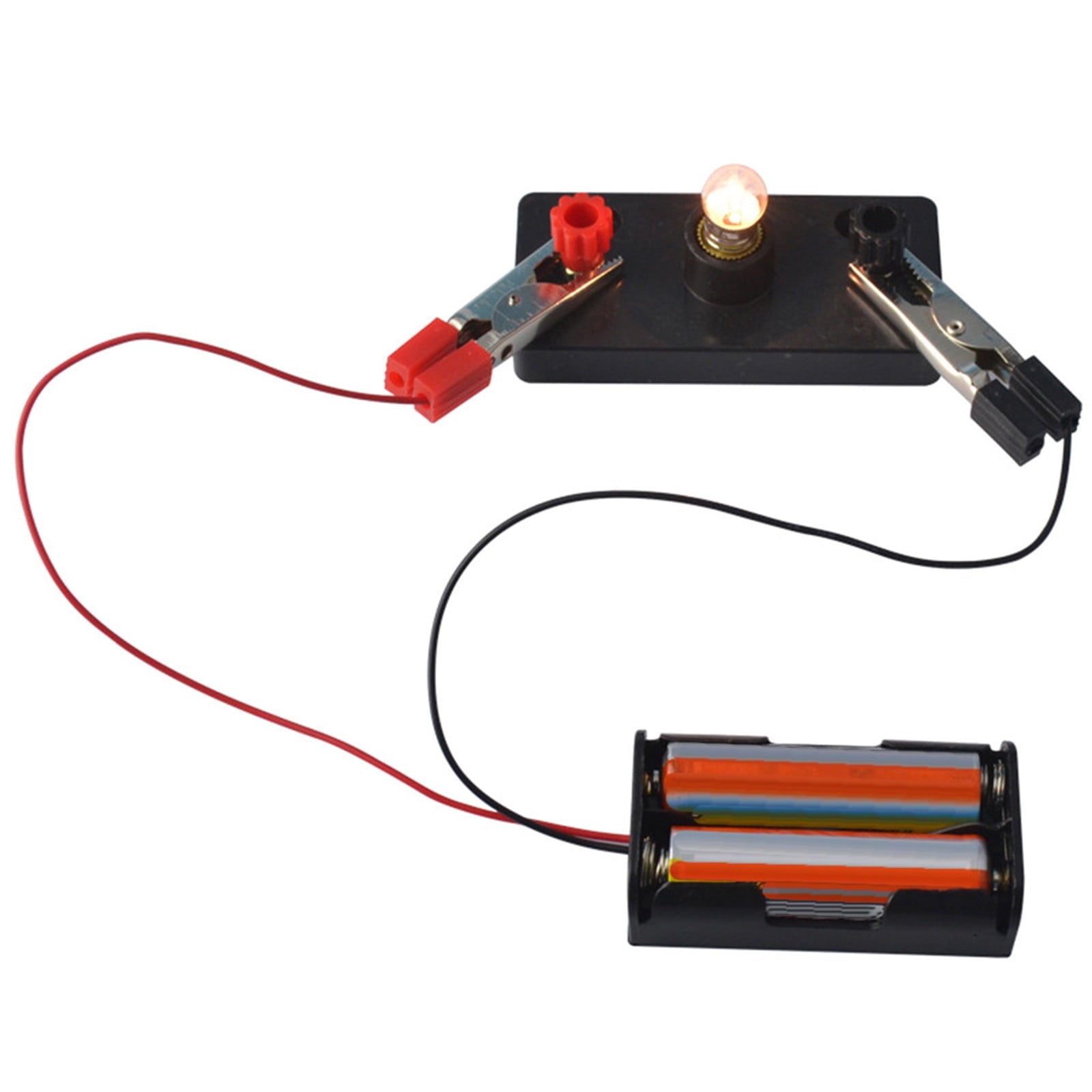 Elainilye Electric Circuit Bulb Kit Educational Montessori Learning Ki