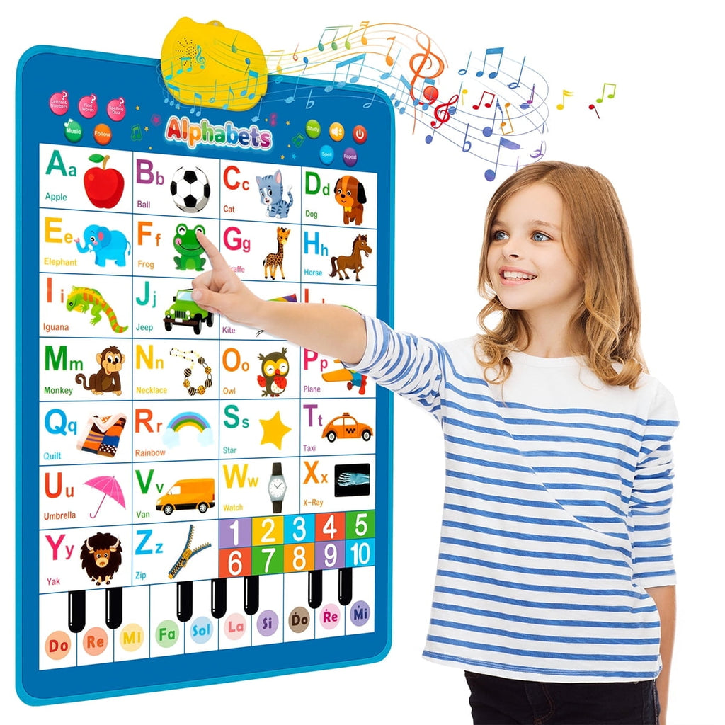 Bilingual Educational Talking ABC Poster – Interactive Learning Wall