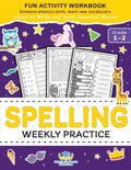Elementary Books for Kids Spelling Weekly Practice for 1st 2nd Grade: