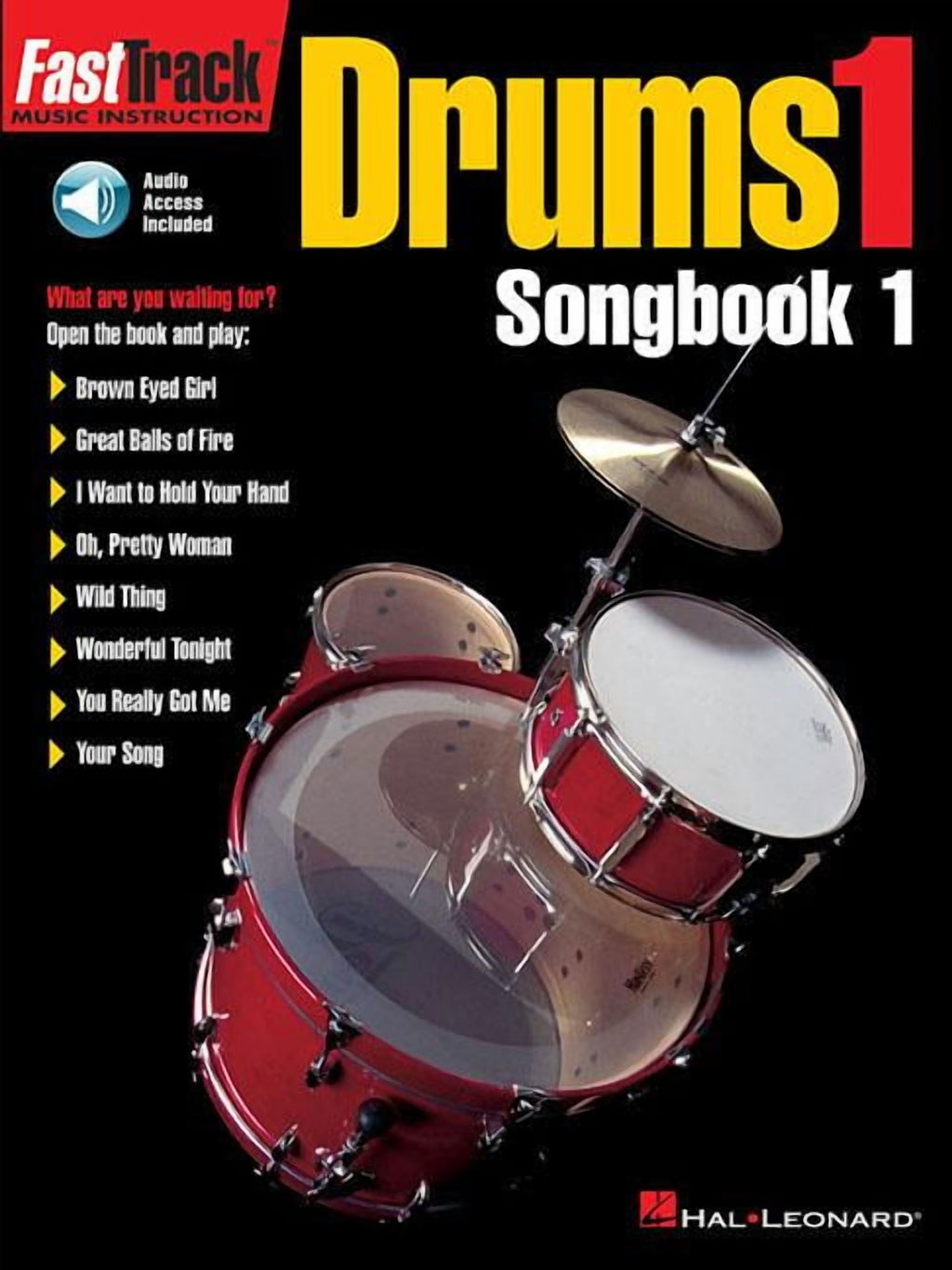 Fast Track S Fasttrack Drums Songbook 1 - Level 1 Book/Online Audio, (