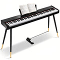Fenbeli 88 Key Digital Piano Keyboard Full-Size Semi-Weighted Electric