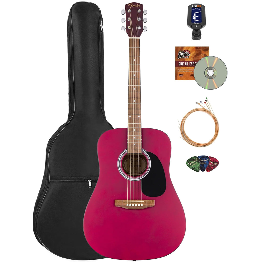 Fender FA Series Dreadnought Acoustic Guitar - 2-Color Sunburst w/ Gig