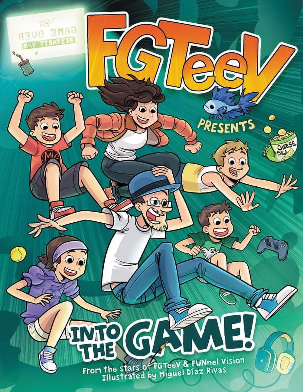 Fgteev Fgteev Presents: Into the Game!: A Graphic Novel, (Hardcover)