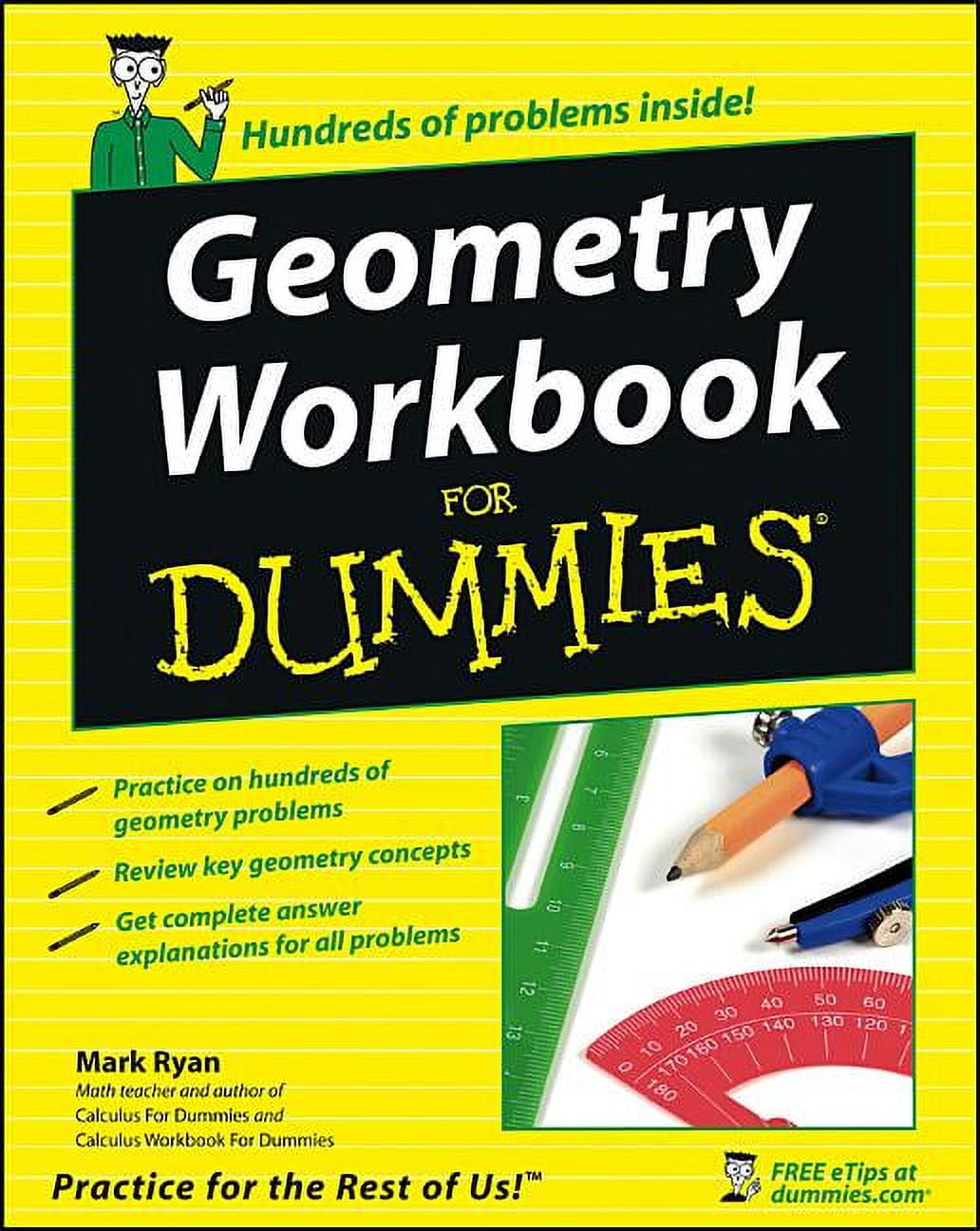 For Dummies Geometry Workbook for Dummies, (Paperback)