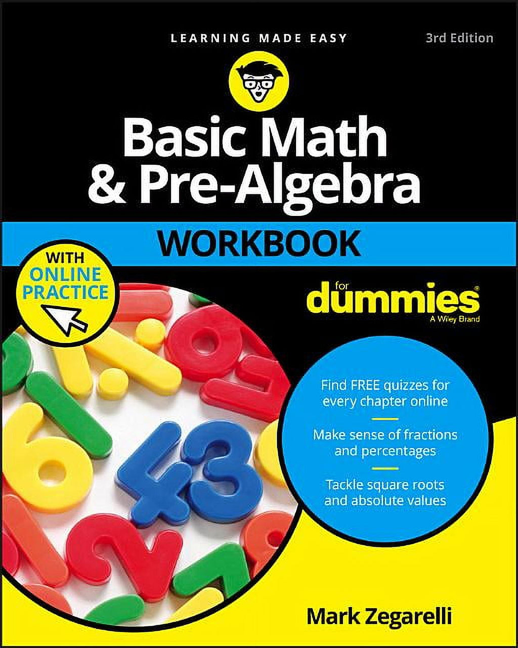 For Dummies (Lifestyle) Basic Math & Pre-Algebra Workbook for Dummies
