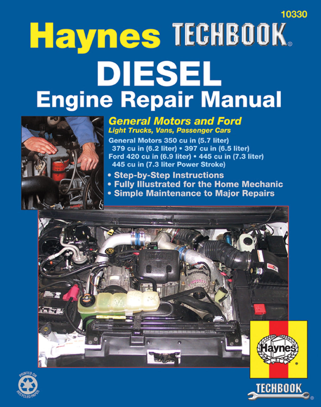 Ford & GM Diesel Engine Repair Haynes Techbook ^