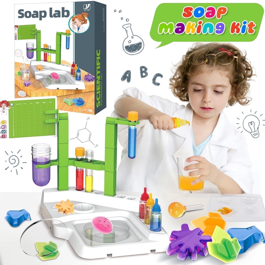 Freecat DIY Soap Lab Experiment, Science Kits for Kids Ages 8-12 Years