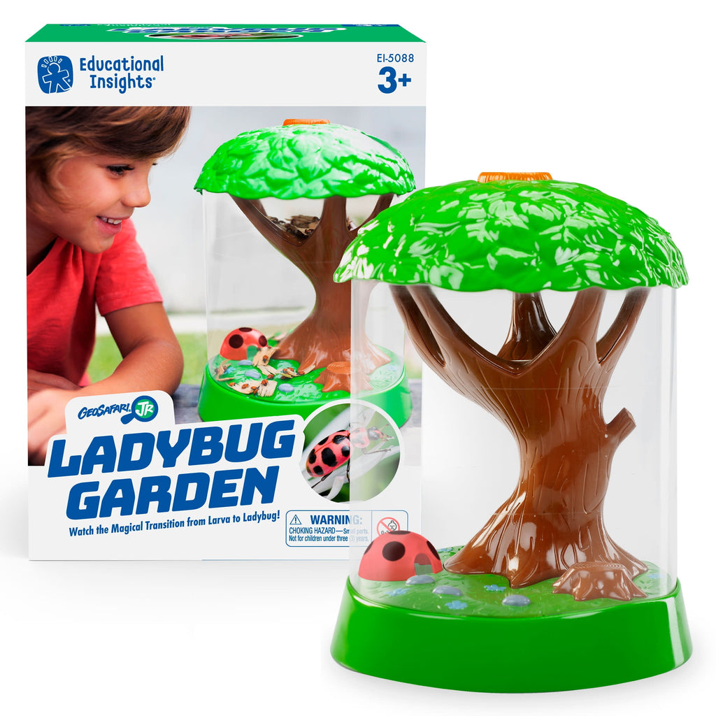 Educational Insights GeoSafari Ladybug Garden, Insect Habitat, STEM Ki