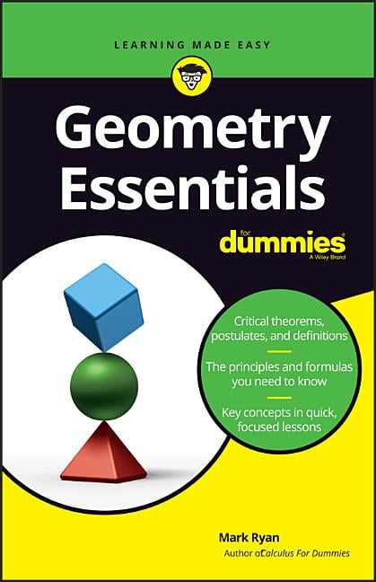 Geometry Essentials for Dummies, (Paperback)