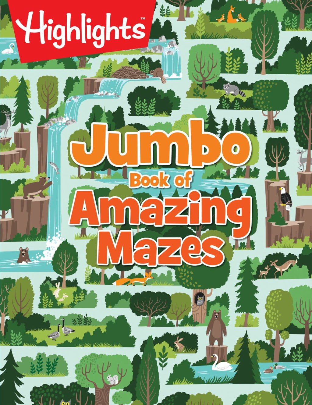 Jumbo Book of Amazing Mazes: Maze Puzzle Book for Kids Packed with ove