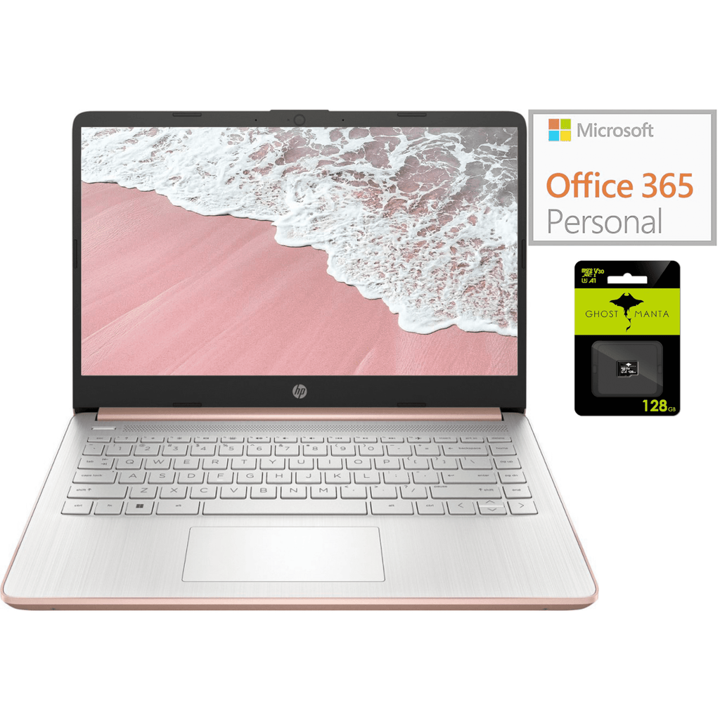HP 14" Laptop 4GB RAM, 128 GB Storage